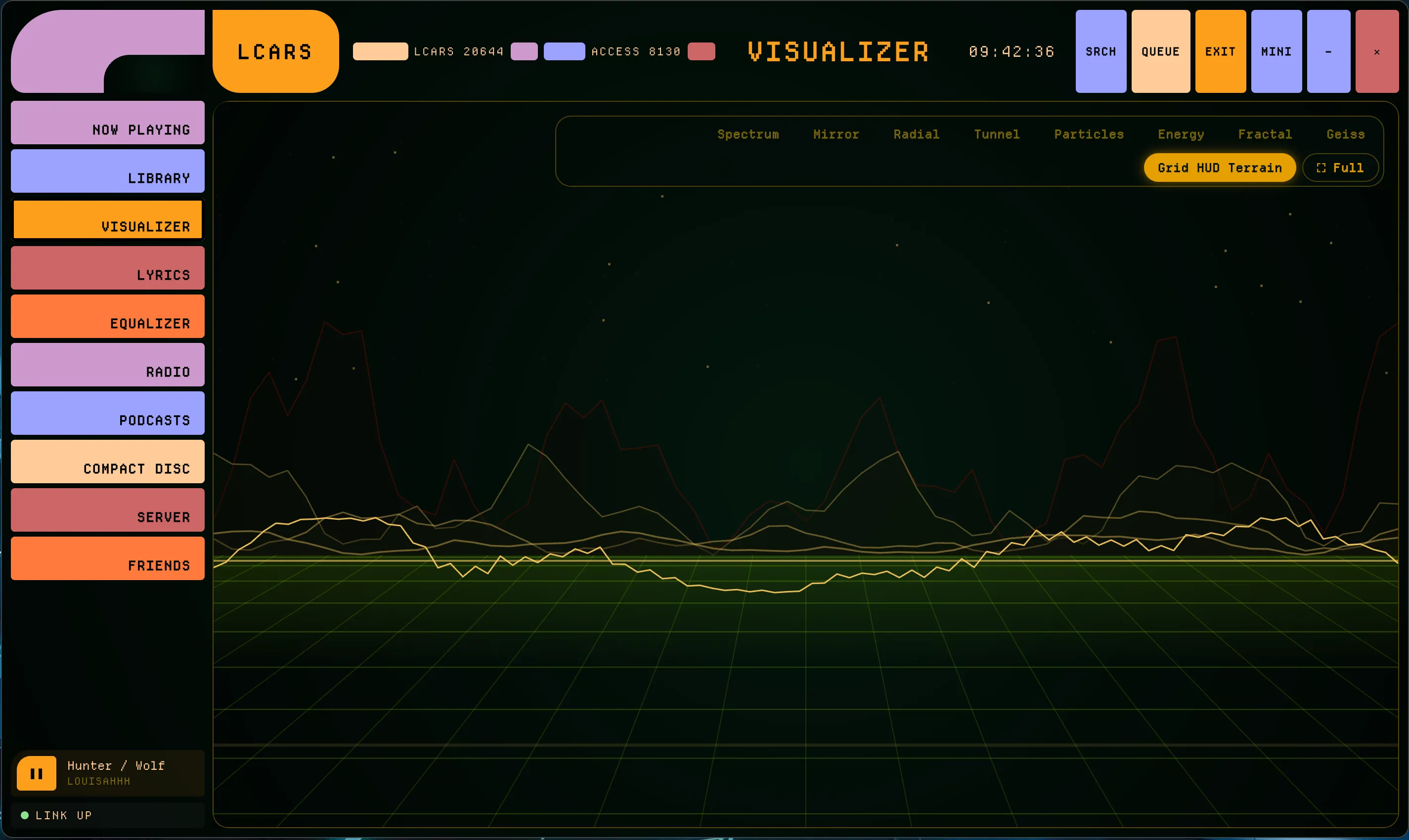 Grid HUD Terrain screenshot